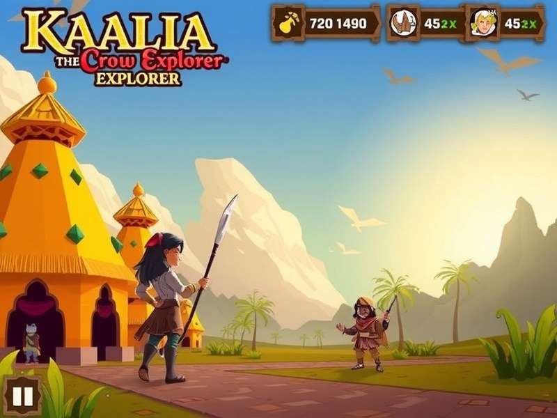Kalia The Crow Explorer Characters